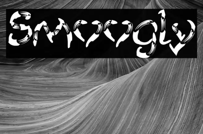 Smoogly Font examples
