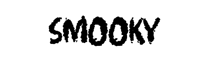 Smooky  フリーフォントのダウンロード