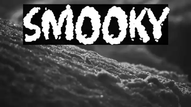 Smooky Caratteri examples