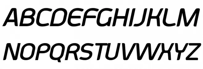 Smoolthan Bold-Italic Polices MAJUSCULES