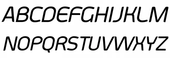 Smoolthan Medium-Italic Fonte MAIÚSCULAS