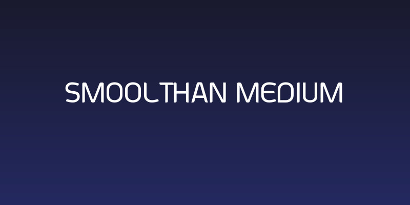 Smoolthan Medium Social Header