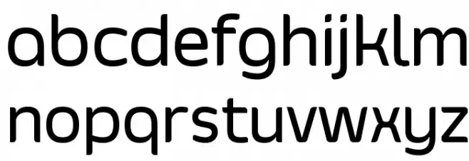 Smoolthan Medium フォント 小文字