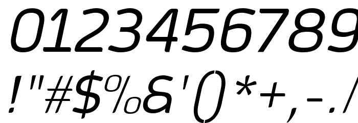 Smoolthan Regular-Italic Font OTHER CHARS