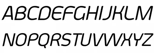 Smoolthan Regular-Italic Fonte MAIÚSCULAS