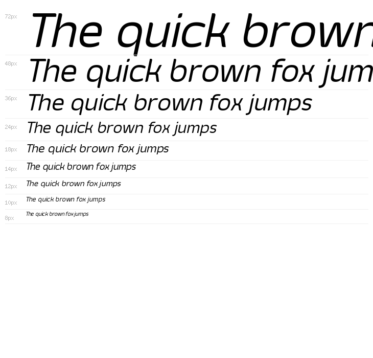 Smoolthan Regular-Italic Waterfall