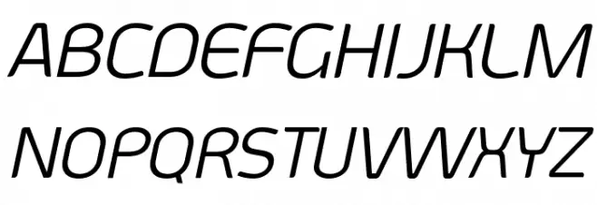 Smoolthan Thin-Italic Шрифта ВЕРХНИЙ