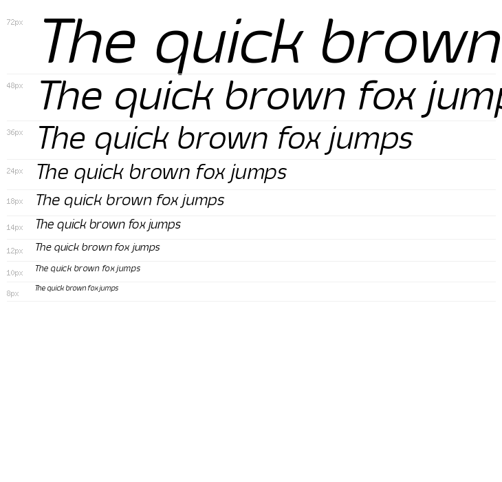 Smoolthan Thin-Italic Waterfall