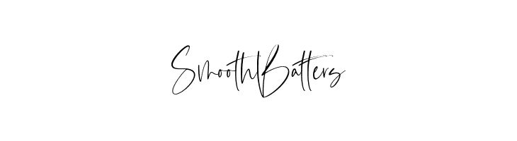Smooth Batters  नि: शुल्क फ़ॉन्ट्स डाउनलोड
