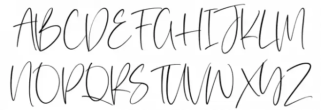 Smooth Batters Schriftart Groß