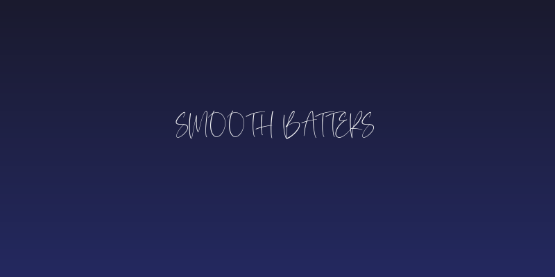 Smooth Batters Social Header