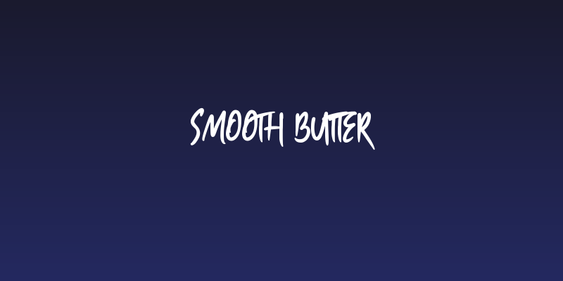 Smooth Butter Social Header