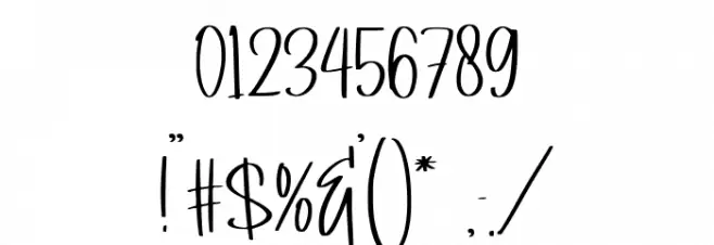 Smooth Cherry Schriftart Anderer Schreiben