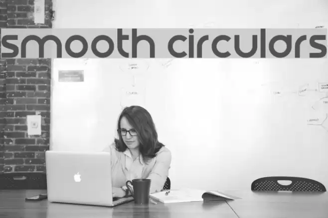 Smooth Circulars Font examples