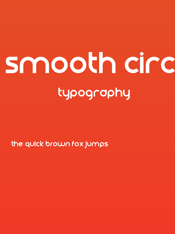 Smooth Circulars Poster