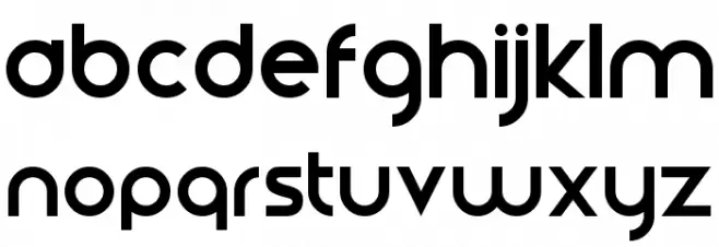 Smooth Circulars Font Litere mici