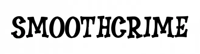 Smooth Crime  免费字体下载
