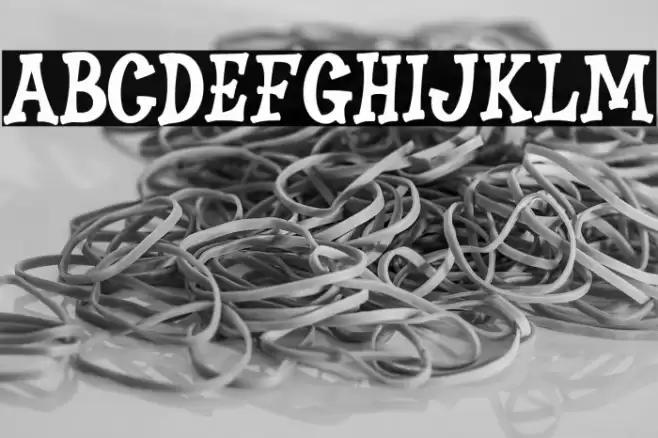 Smooth Crime Font examples