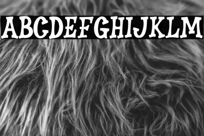 Smooth Crime Font examples