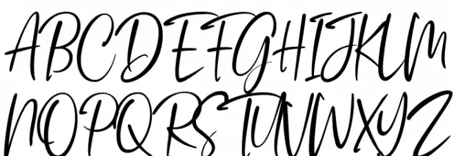 Smooth Dahlia Шрифта ВЕРХНИЙ