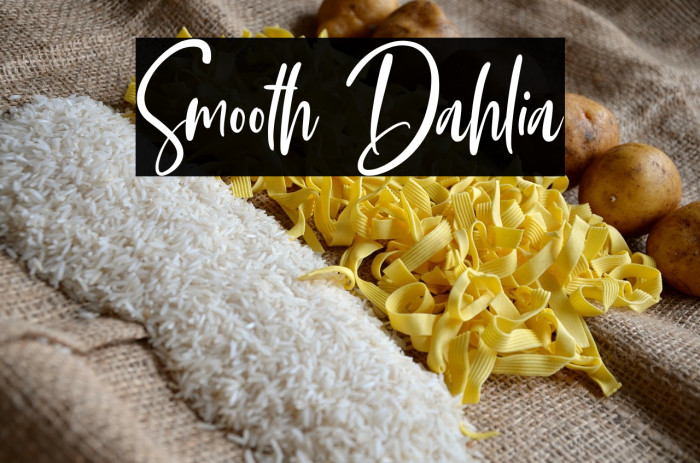 Smooth Dahlia Example 3