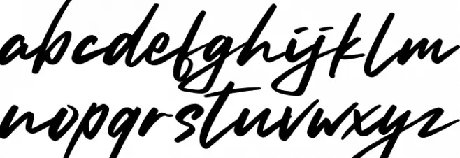 Smooth Fantasy Personal Use フォント 小文字