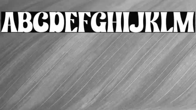 Smooth Gracier Personal Use Font examples