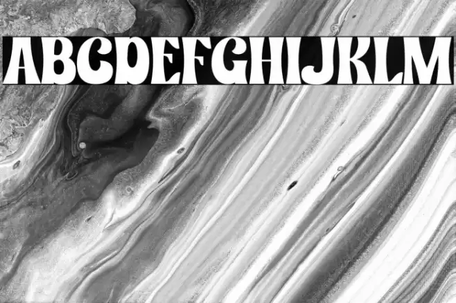 Smooth Gracier Personal Use Font examples