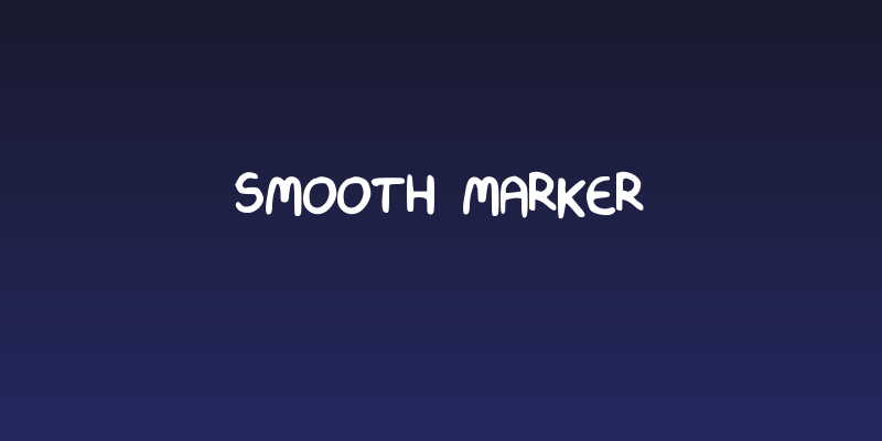 Smooth Marker Social Header