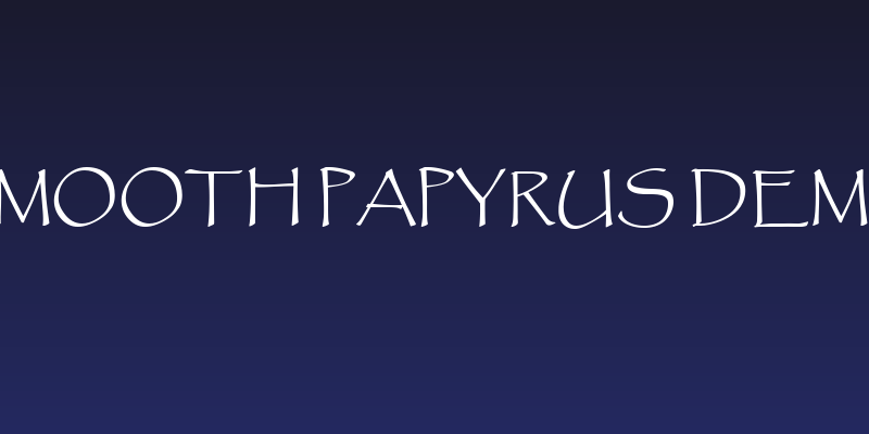 Smooth Papyrus Demo Social Header