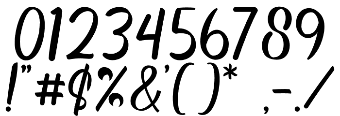 Smooth People CHILD Font OTHER CHARS
