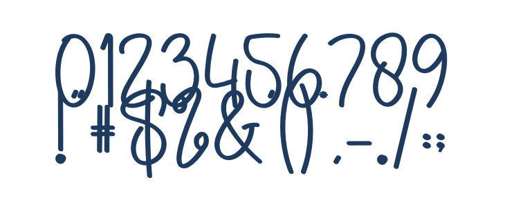Smooth Signature Other Characters