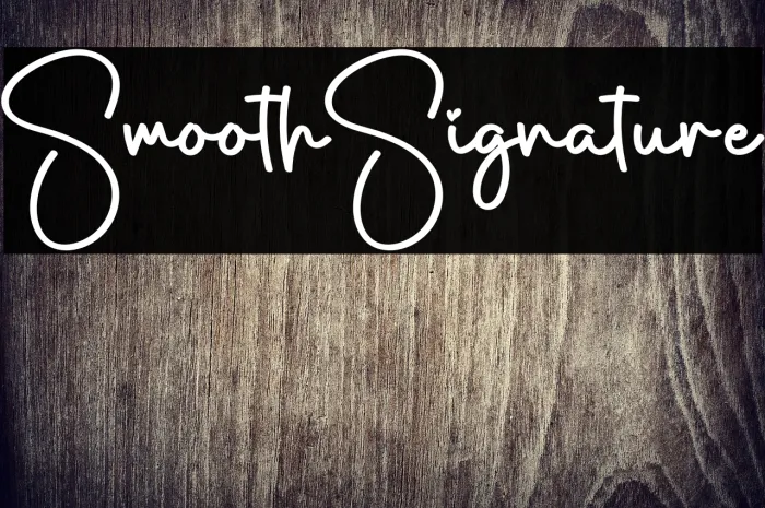 Smooth Signature Example 1