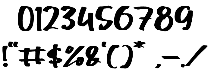 Smooth Font OTHER CHARS