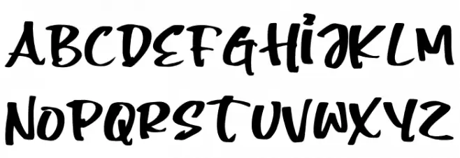 Smooth Font LOWERCASE
