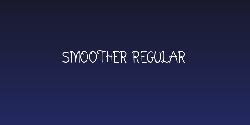 Smoother Regular Social Header