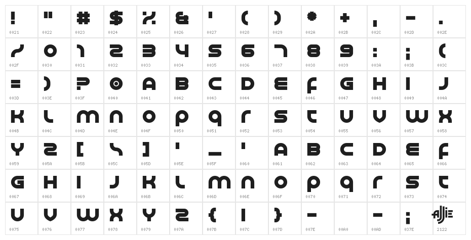 Smoother Character Map