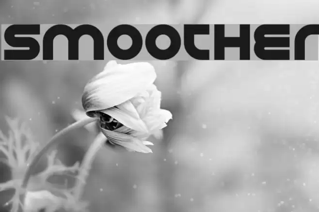 Smoother Font examples