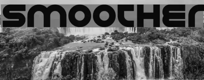 Smoother Font examples