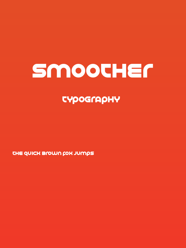 Smoother Poster