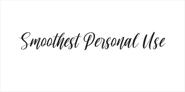Smoothest Personal Use Logo