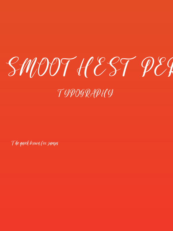 Smoothest Personal Use Poster