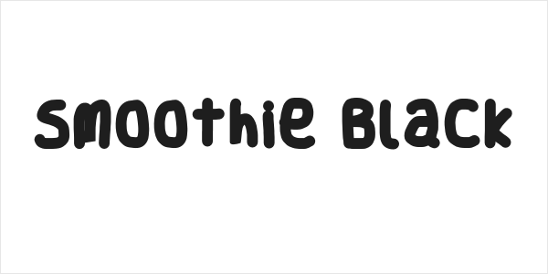Smoothie Black Logo