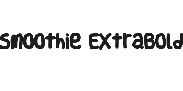 Smoothie ExtraBold Logo