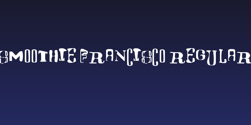 Smoothie Francisco Regular Social Header