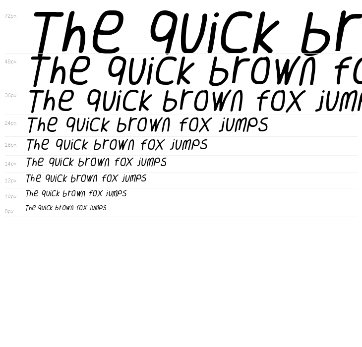 Smoothie Light Italic Waterfall