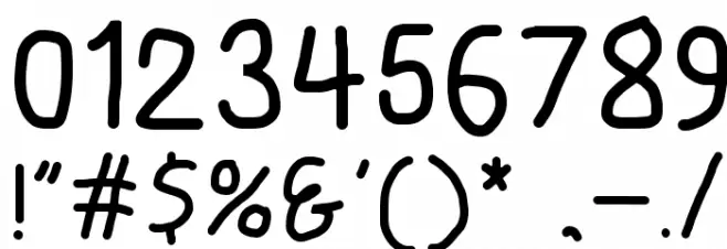 Smoothie Light Font OTHER CHARS