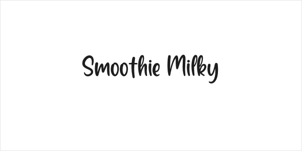 Smoothie Milky Logo