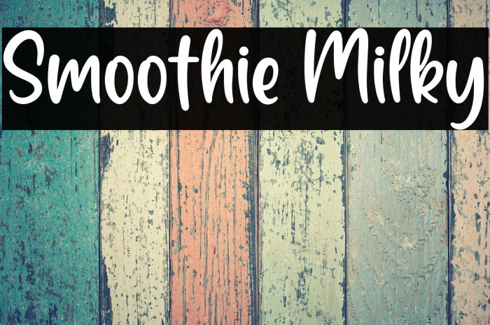 Smoothie Milky Example 3