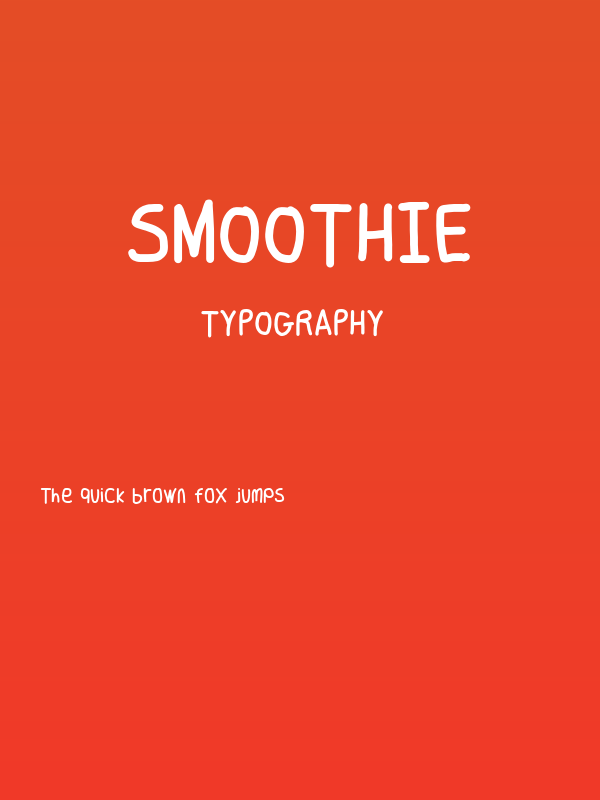 Smoothie Poster